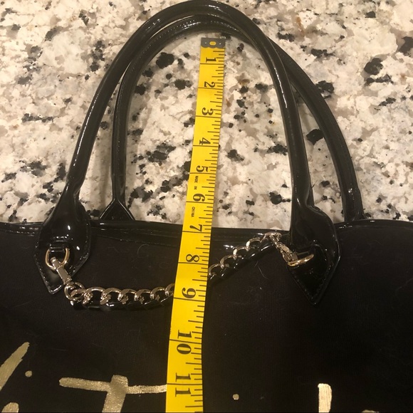 Victoria’s Secret Dubai Large VS black canvas tote - Picture 10 of 10